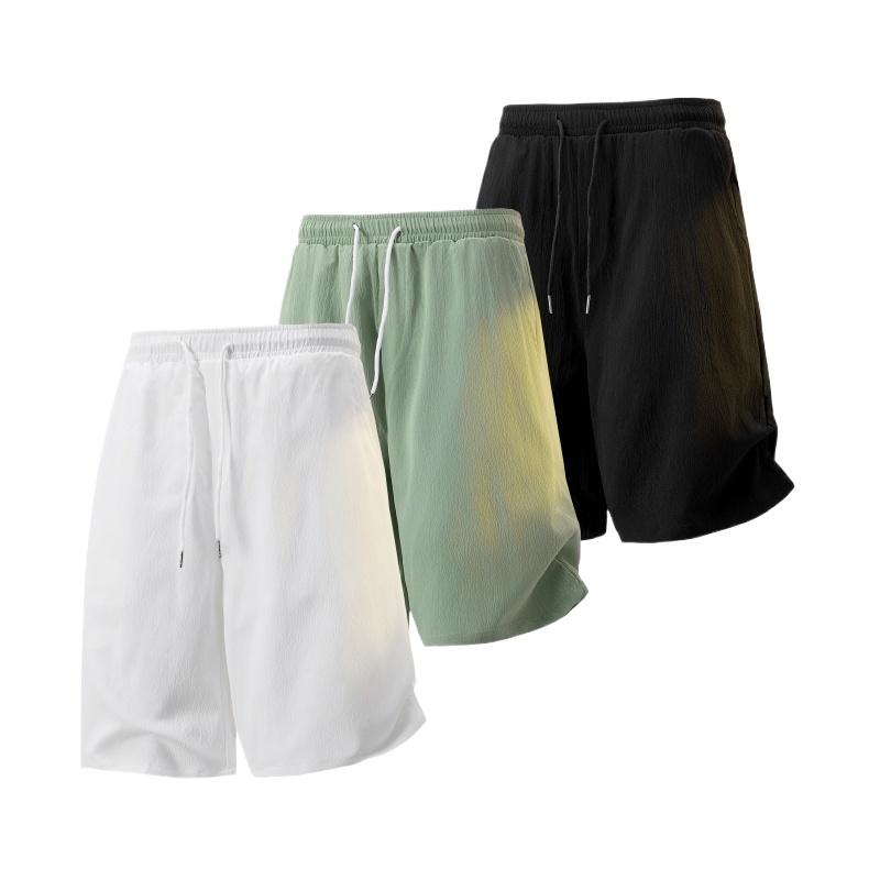Mens 2 Piece Outfits Ultra Soft Comfy 1/4 Zip Golf Polo Shirt Shorts Set Tracksuits for Beach