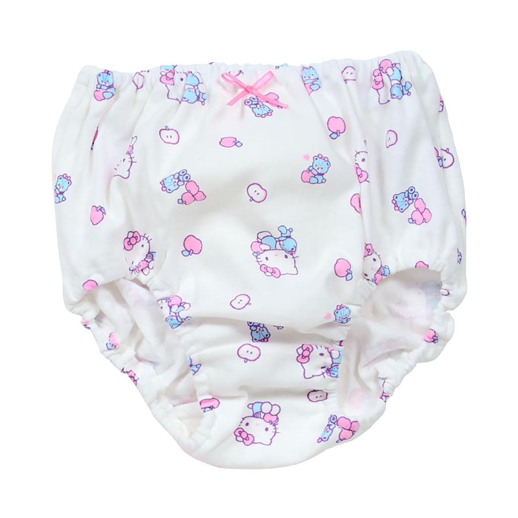 Sanrio Hello Kitty Elmalı İsimli 153753 Çocuk Şortu, 3 Parça Set, Tasarım, 130cm, %100 Pamuk, Etiket,