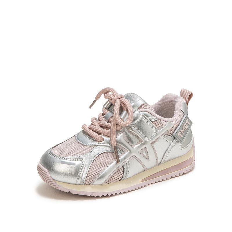 Girls' shoes Korean version 2025 spring new children's dad shoes girls' older children's casual sports shoes mesh German training shoes