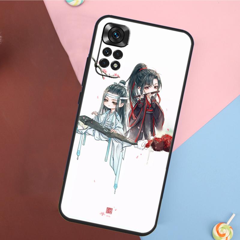 

Милый Чехол Mo dao Zu shi Для Xiaomi Redmi Note 13 Pro 14 12 11 9 10 9S 10S 11S 12S Redmi 10C 12C 13C 14C Redmi 13 4G
