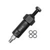Metal Lubrication Fitting Service Tool with Thread End for Equipment Care, Manual Passage Cleaner for Garage Use