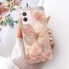 For Vivo Y33s 5G Clear Case Aesthetic Luxury Cute Cat Fashion Butterfly Funny Painted Casing For Vivo V2166A