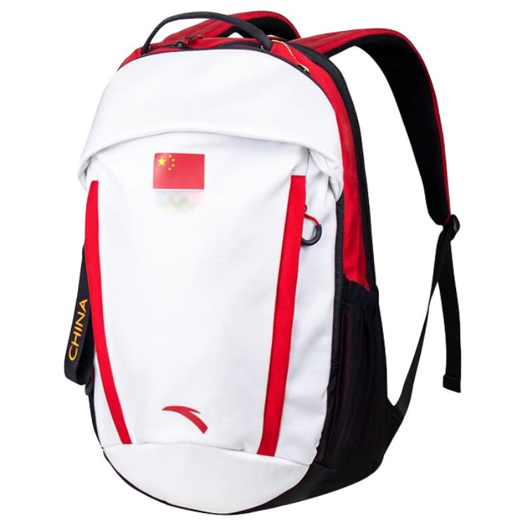 New Anta Polyester Backpack Regular Unisex Black 492130705-1