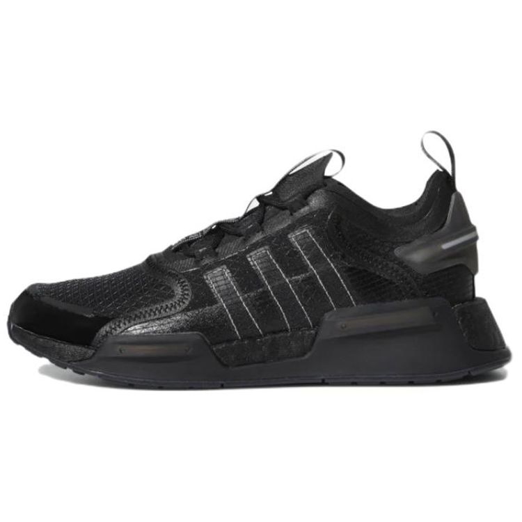 

adidas NMD_V3 Core Черные женские кроссовки серебристо-металлик GW5657 39⅓