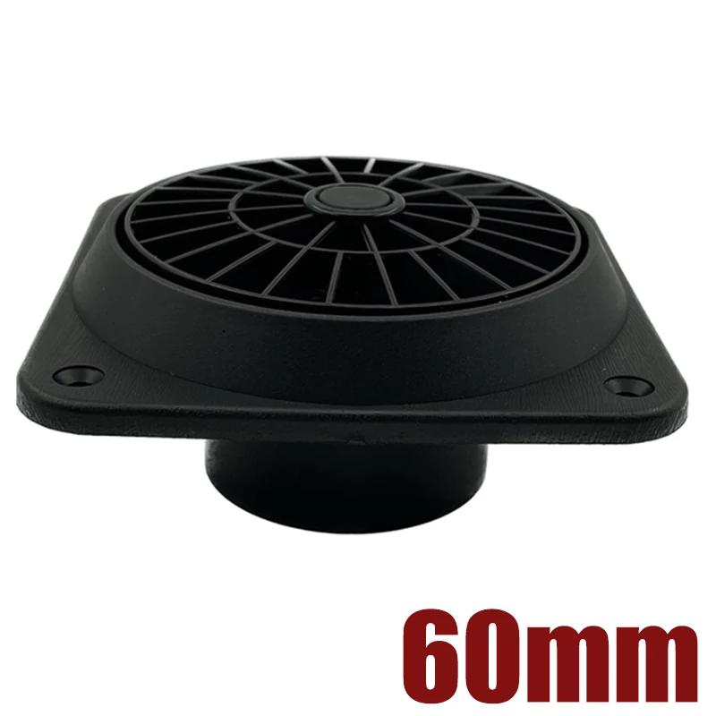 1/2/4/6X 60mm/2.36" Warm Diesel Heater Conditioner Ducting Duct Air Vent Outlet with Fan Black For Webasto Car Truck Camper VAN