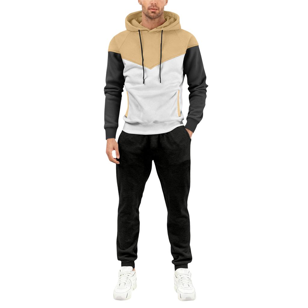 Men's Fall/Winter Hooded Sports Set