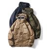 American M65 Safari Jacket Jacket Trench Coat Men's Fall/Winter Fleece-lined Padded Overalls Jacket Export Cattle Goods Shell Jacket
