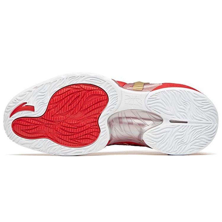 Anta GH2 Fabric TPU Shock Absorption Non-Slip Wear-Resistant Breathable Support Low-Top Basketball Shoes Men sneakers Red 112111103-7