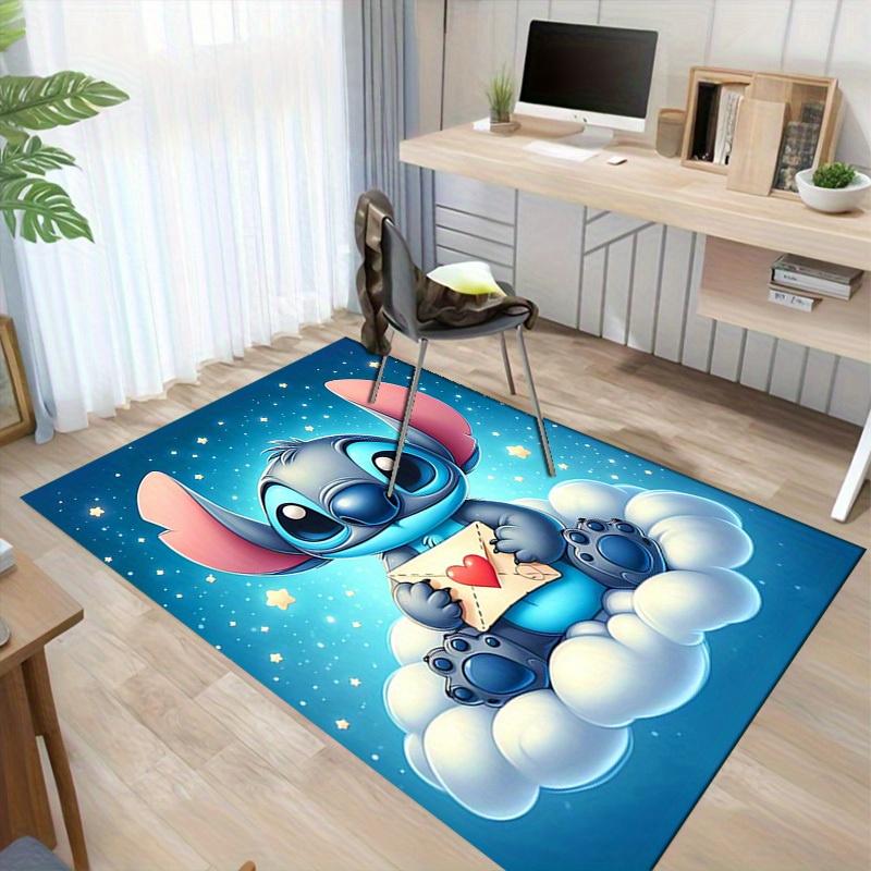 1pc. Cute Stitch Holding Love Letter Cloud Rug - Perfect for Home, Office, or Outdoor Decor Giftz0414240