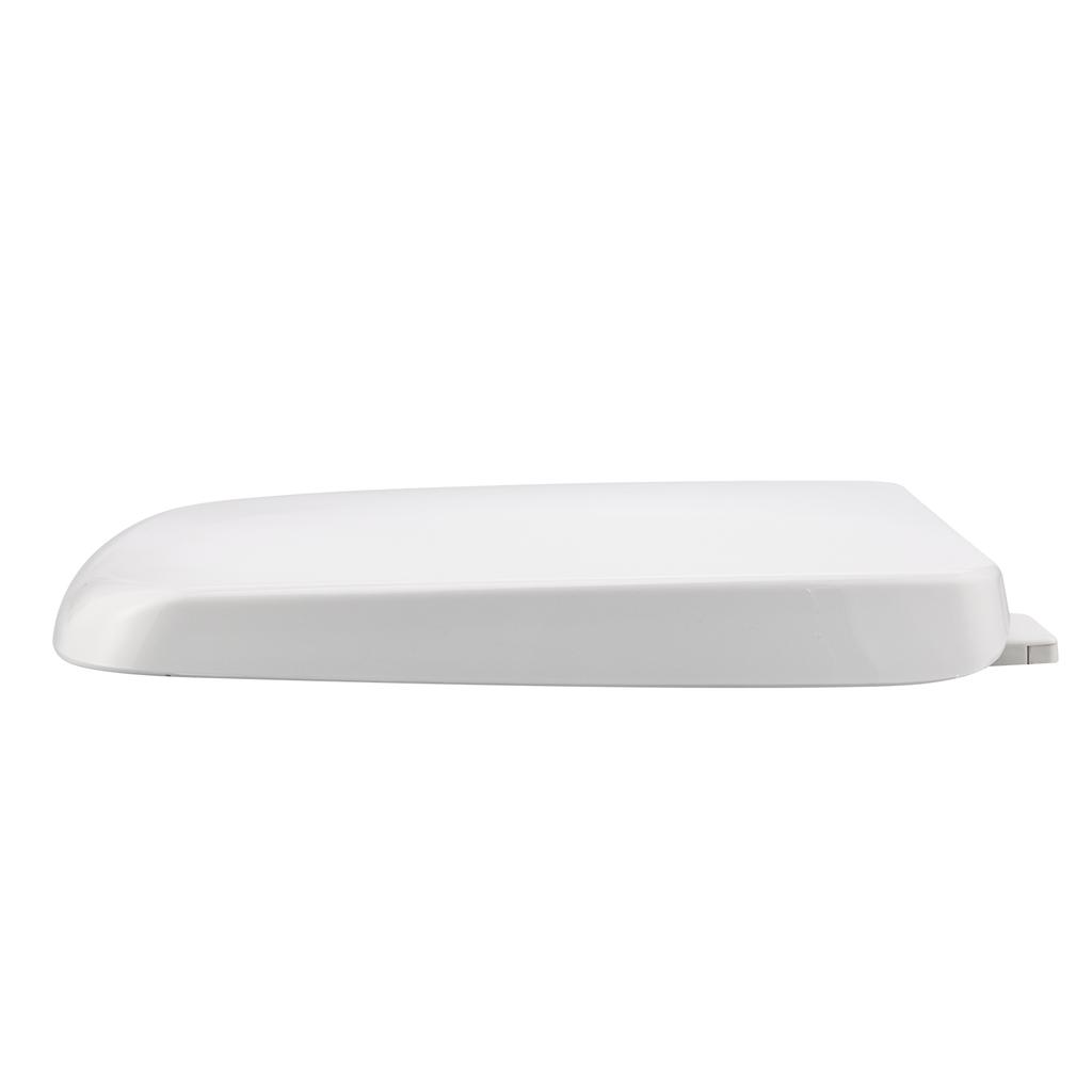 Square Toilet Seat PP Thick Toilet Lid Easy To Install Clean Modern Bathroom Accessory for Home Comfort