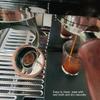 Coffee Reflective Mirror Multidirectional Rotation   Magnetism Observative Mirror for Kitchen