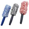 1Pc 30x8x8CM Plush Ultra-Fine Fiber Long Handle Tire Brush,Dust Removal Cleaning Too,Portable Plush Wheel Hub Detail Brush