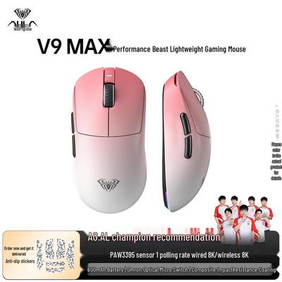 AULA V9 MAX Lightweight Triple-Mode Gaming Mouse