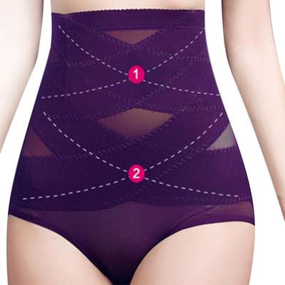 Women High Waist Control Panties Breathable Mesh Shaper Panty Slimming Tummy Underwear Plus Size Shapewear Clothing