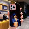 Fashion Becky G Jelly Double layer Pink Mobile Phone Case for iPhone 17 16 15 14 13 12 11 Air Pro Max Plus Protective
