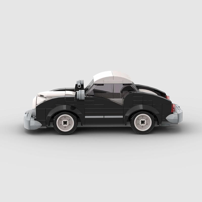 Coche de Duquesa MOC Coche Vehículo Clásico Bloque de Construcción Modelo Técnico Ladrillos de Carreras Regalo de Navidad Día de Acción de Gracias Juguete Ciudad