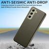 Y1 For Samsung Galaxy S21 FE 5G Case Anti-Scratch Litchi Texture PU+PC Phone Cover