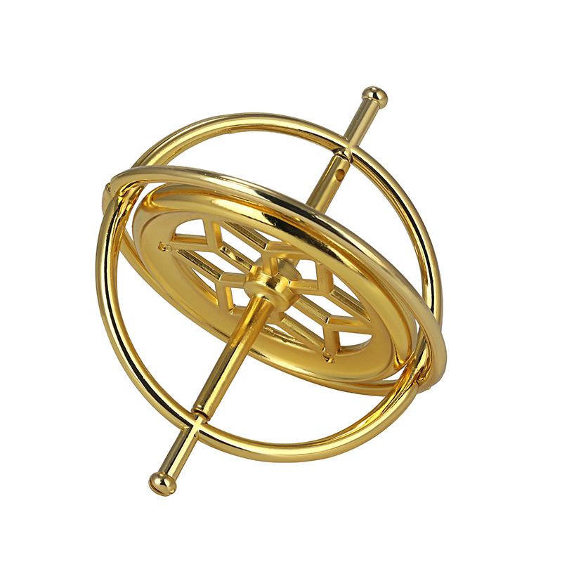 

Anti-Gravity Gyroscope: Adult Decompression & Children s Balance Toy Silver