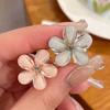 10pcs Sweet Pearls Flower Hairpin Resin Women Side Clip Mini Hair Claw  Hair Braid Clip