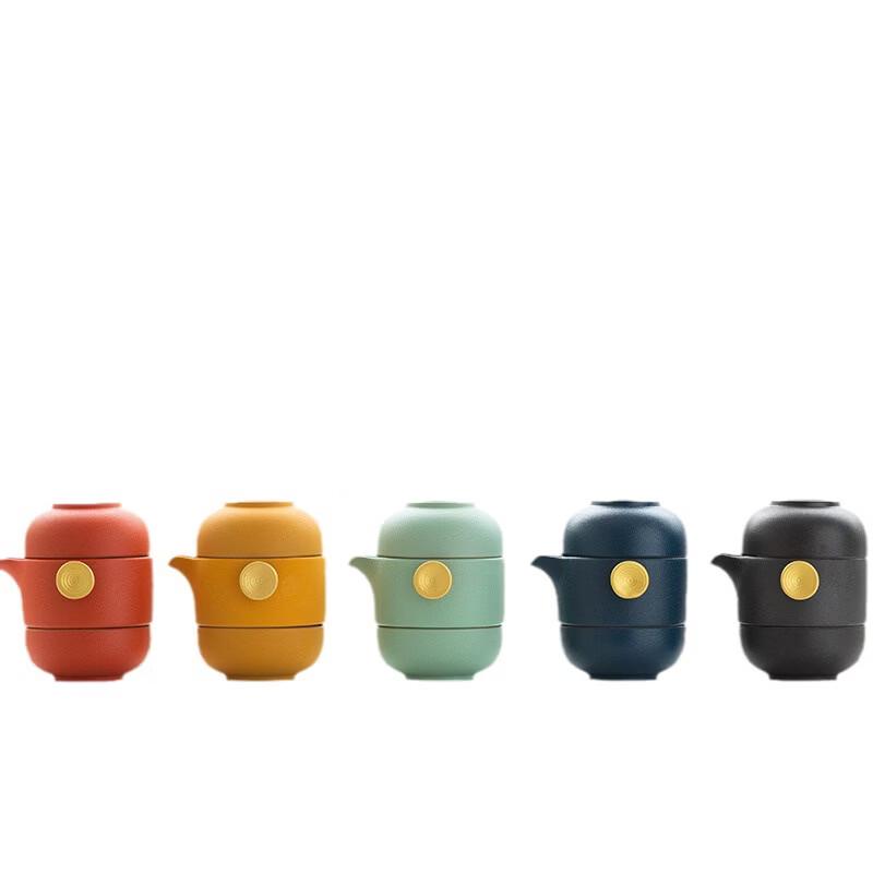 Portable Ceramic Travel Tea Set