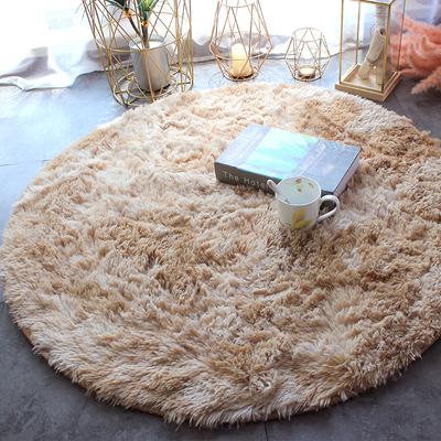 Round Plush Carpet For Living Room Anti -Slip Fluffy Kid 'S Rug Bedroom Home Decorative Mats Floor Soft Lounge Furry Rugs