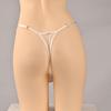 Sissy Pouch Panties Lingerie Sexy Transparent Bikini Men'S Egg Wrap Thong Femboy Embroidery Pre-Op Trans Underpant Crossdresser