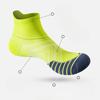 Professional Marathon Running Socks, Men's Mid-calf, Summer Anti-slip Breathable Quick-drying Socks, Fitness Compression Sports Socks, Short Calf