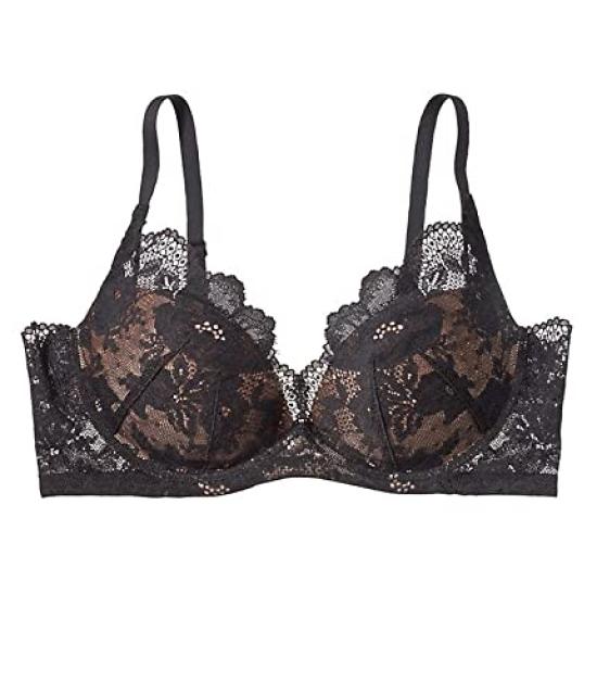 

полностью натуральный круглый красивый легкий машинная стирка без Miracle B75 [Peach John] [Без косточек, кружево, грудь, грудь, носить, сетка] Бюстгальтер, чёрный