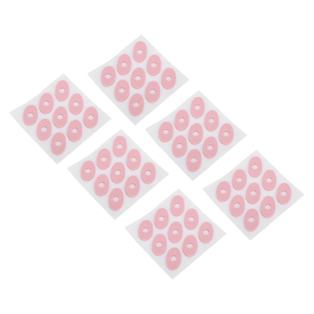 54 Stück High Heel Pad Aufkleber Latex Anti-Reibungsaufkleber Schuhaufkleber für Füße High Heels