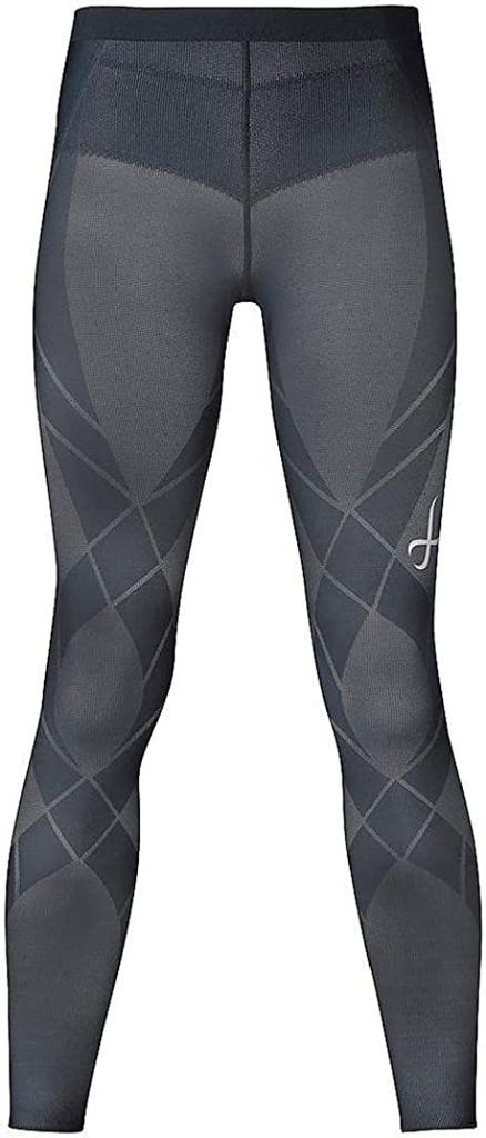 Wacoal Sports Long Full Lower Body Generator Cool and Heat and Moisture Release CW-X Tights, Length, Support, Model, HZO779, Men's, GY, L,