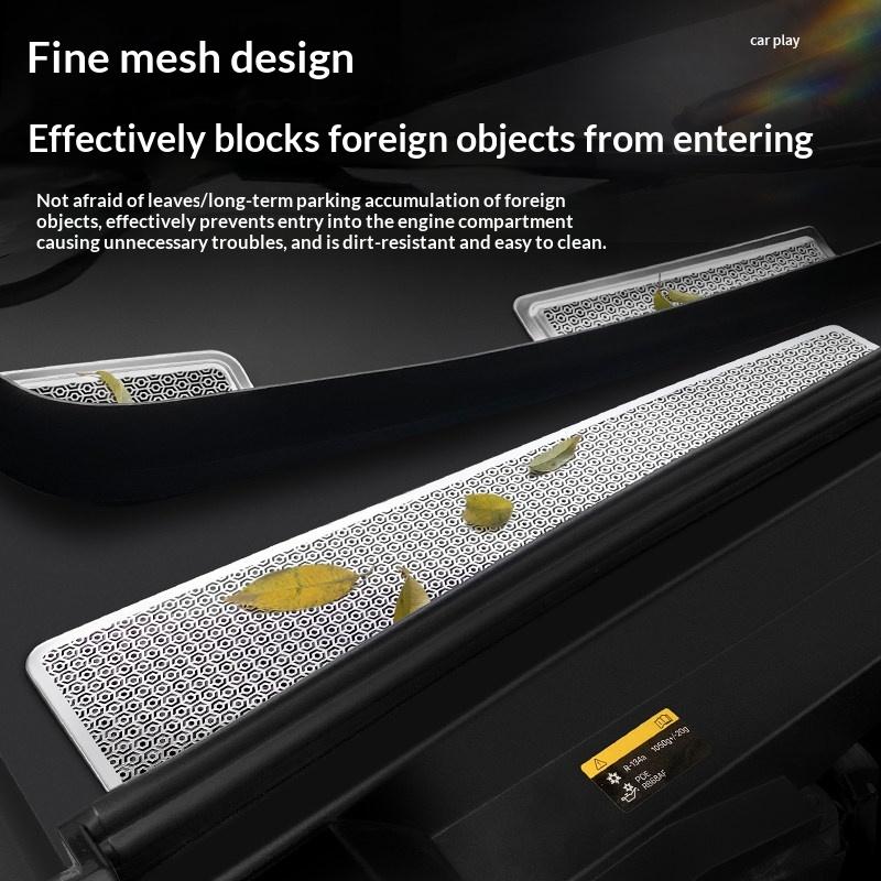 For Li Xiang I6/I8/L6/L7/L8/L9 Hood Insect Screen Air Intake Protector Engine Bay Anti Clogging Dust Cover