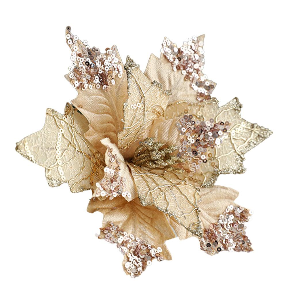 

Сделай сам Цветочная композиция Рождественские цветы Красивый дизайн Champagne