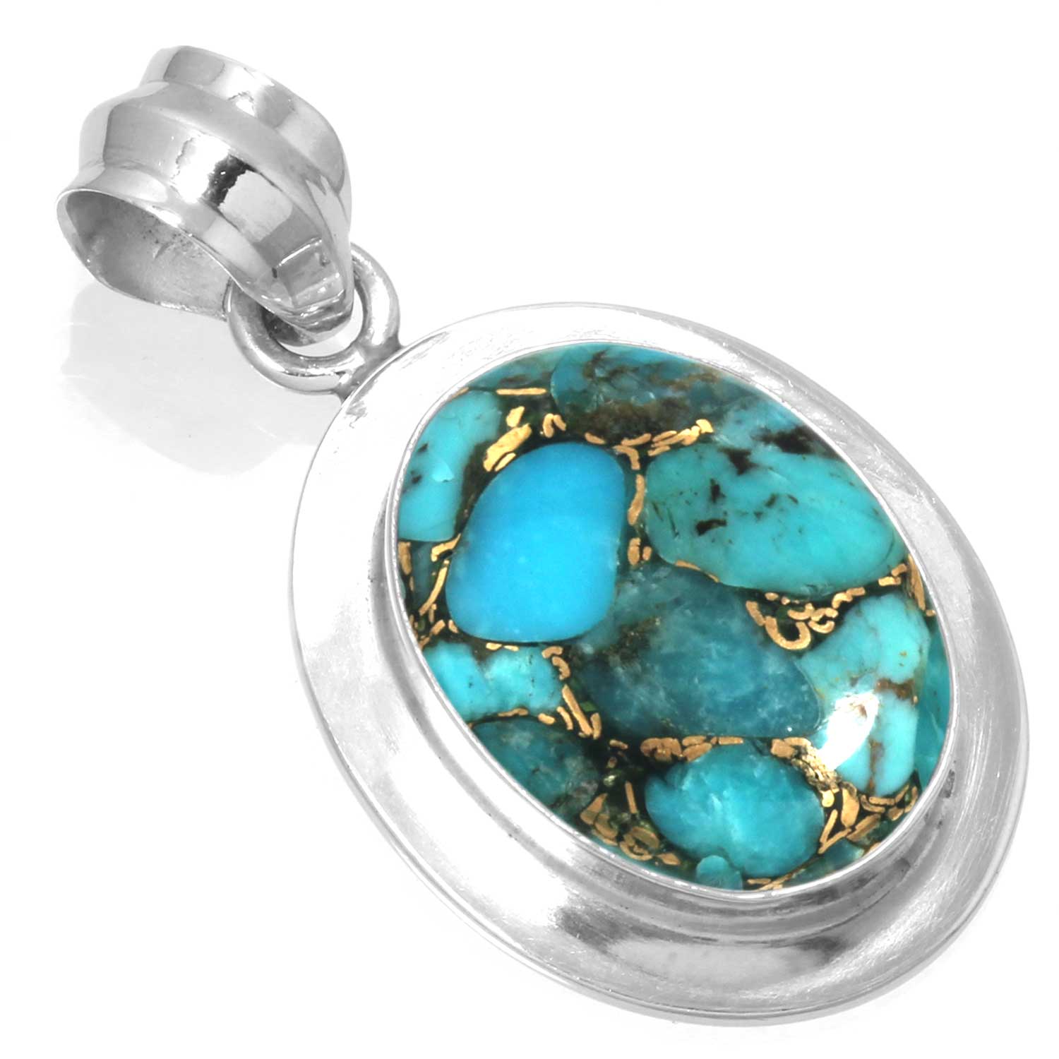 

Подвеска из стерлингового серебра 925 пробы, женская бижутерия с драгоценными камнями, подарок на день дружбы, сине-зеленый, фиолетовый, медный, бирюзовый, жемчужный, лазурит, перламутр синий/медный