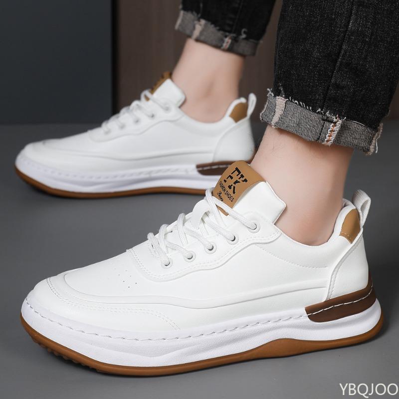 Men's casual shoes for spring autumn fashionable versatile breathable simple comfortable non slip flat sports board shoes