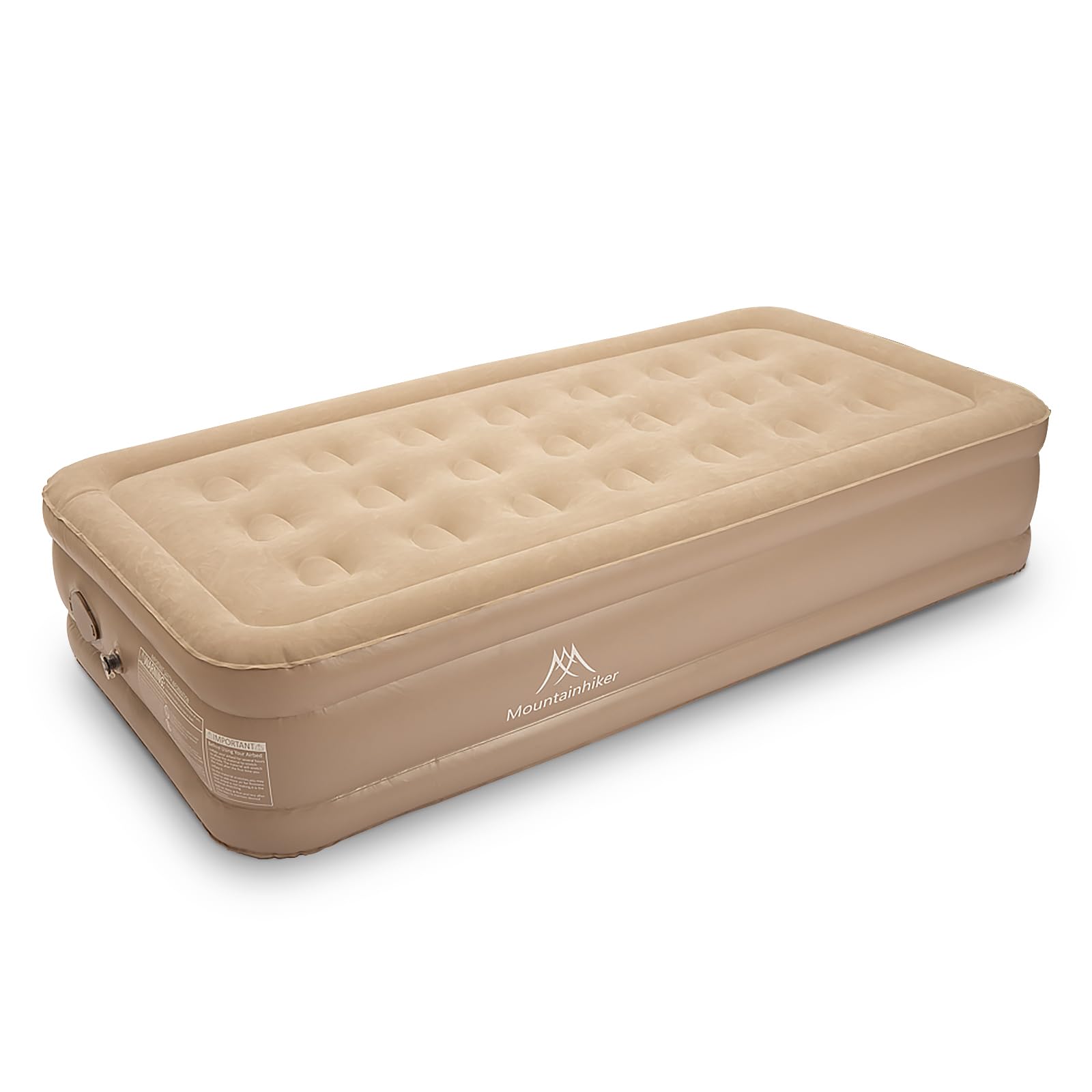 

Надувной 40 см электрический компактный водонепроницаемый и для кемпинга и использования на открытом воздухе матрас, односпальный/двуспальный размер, высокий, надувание в один клик, встроенный насос, хранение,