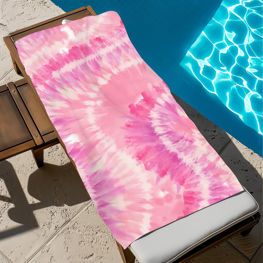 T-tie d-dye Towel Beach Quick Dry Soft Pool Towels Gift for Travel Gym Shower Camping sports