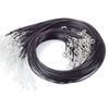 Hot Selling High Quality 2.0MM DIY PU Leather Chains Pendant Charms Rope Bracelets Findings String Cord Jewelry Accessories