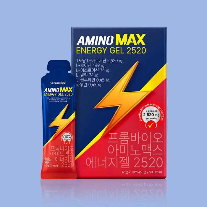 Prombio Aminomax Energy Gel 2520 10 Packs X 1 Box/10 Days