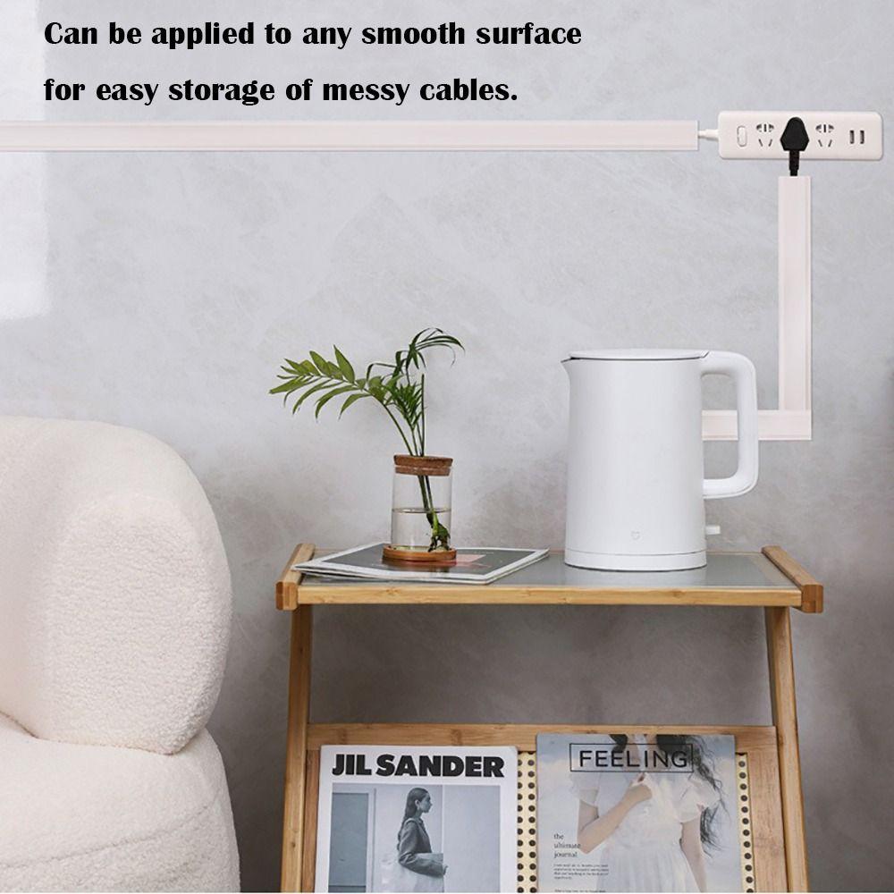 Kendin Yap Dekorasyon Kablo Gizleyici Kendinden Yapışkanlı Elektrik Teli Yuvası YENİ Kablo Yönetimi Ev Ofis