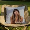 Singer AAitana Ocana Cushion Cover Soft Reversible Durable Pillow Cover MultiScene Use for Home Car Daily Comfort