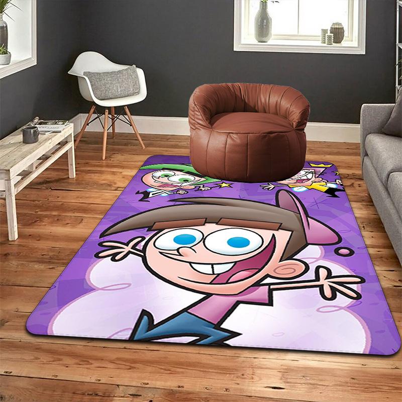 Exaggerated Cartoon Character Rug Floor Mat for Living Room or Bedroom Soft and Comfortable Carpet a Gift for Birthday and Holiday.ZFF0913297