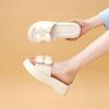 Korean version of the flower thick-soled outer wear on the feet, super comfortable with skirts, versatile sandals 2025 summer new cool slippers