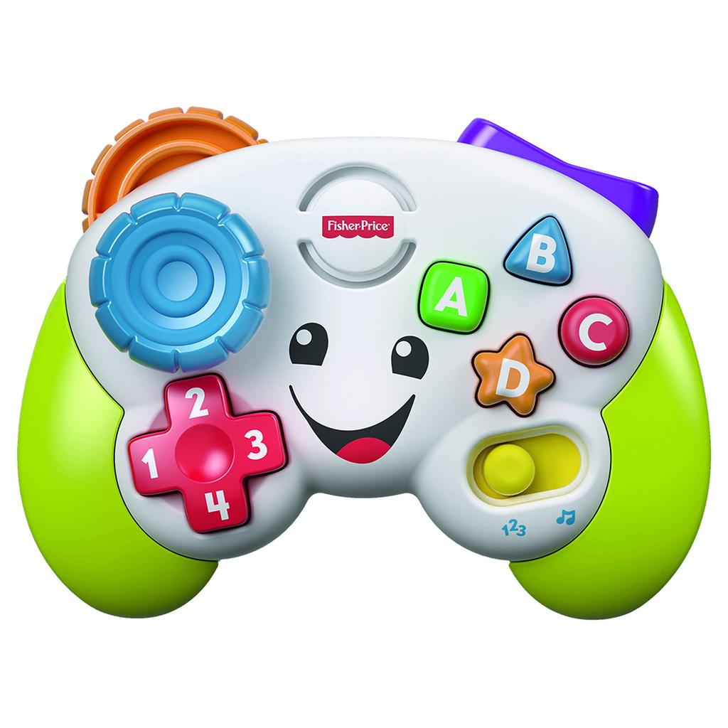 Bilingual Game Controller Foreign FXX43 Fisher-Price [Ages 6-36 Months] [Baby Toy] [Educational, English, Language]