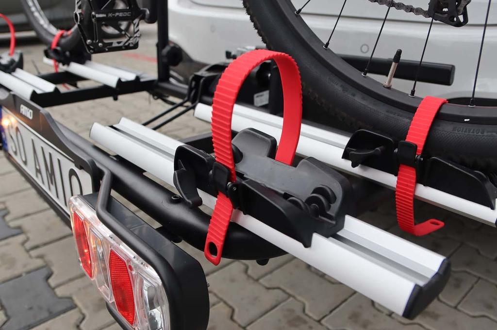 Towbar Mounted Car Bike Rack - E-Bike - 2 Bikes Tbc-02/2 Amio-02585