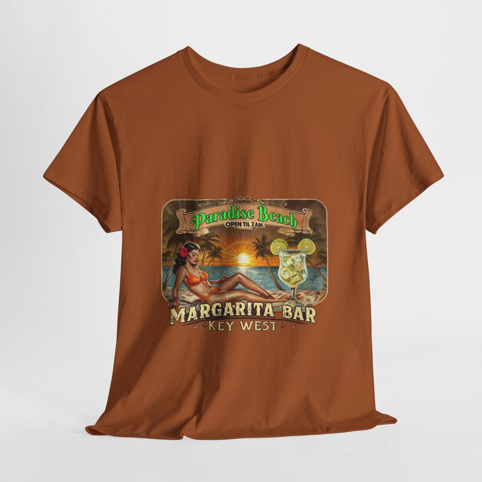 Key West Margarita Bar Tee Unisex Casual Shirt Beach Vibes Apparel Retro Vibes 2XL