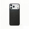 Apple 17 Pro Max Kevlar Magnetic Carbon Fiber Half-Wrap Case