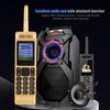 W2 Vier Karten Vier Standby Quadband 2G Retro Bluetooth 4800mAh Mobiltelefon  (golden )