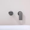 All-Copper Concealed Wall-Mounted Basin Faucet for Hot and Cold Water