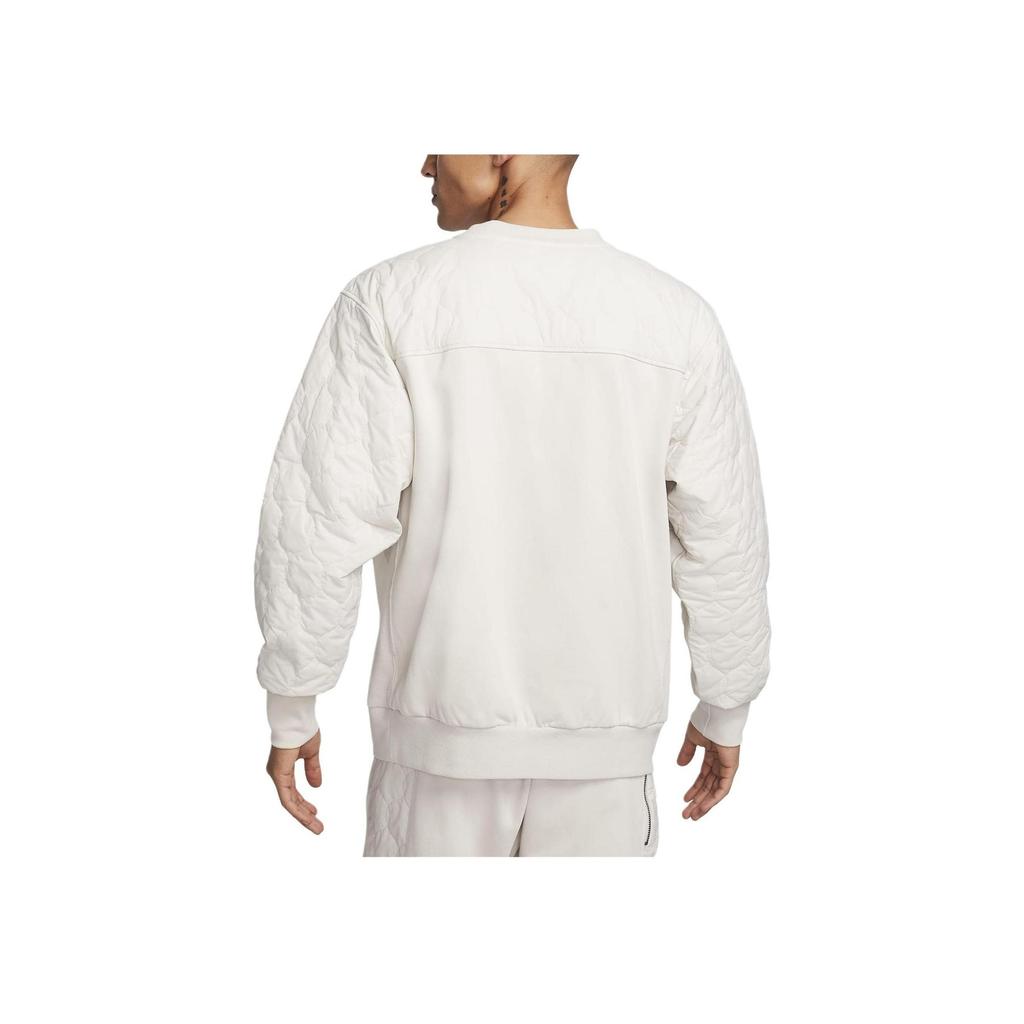 Nike Logo Crew Neck Sweatshirt Men Sweatshirt Light-Brown FN2668-104