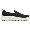 Skechers Go Walk Flex Fabric Comfortable Easy To Wear Breathable Low Top Lifestyle Casual Shoes Women Sneakers Black 124847-BLK